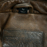 John Ashford Leather Jacket - Medium Brown Leather