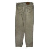 550 Levis Jeans - 33W 32L Gray Cotton