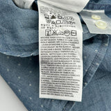 Levis Polka Dot Shirt - Large Blue Cotton