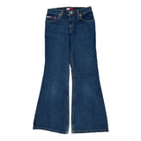 Age 10 Tommy Hilfiger Flared Jeans - Medium Blue Denim