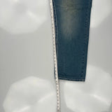 True Religion Contrast Stitch Jeans - 38W 30L Blue Cotton