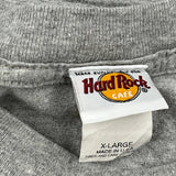 Myrtle Beach Hard Rock Cafe Graphic T-Shirt - XL Gray Cotton