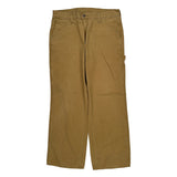 Faded Glory Carpenter Trousers - 34W 30L Brown Cotton