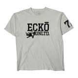 Ecko Unltd Graphic T-Shirt - XL White Cotton