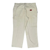 Dickies Carpenter Trousers - 32W 27L White Cotton