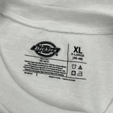 Dickies T-Shirt - XL White Cotton
