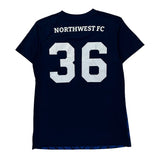 Age 12-14 Adidas Northwest Fc Jersey - Medium Blue Polyester