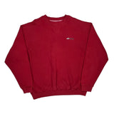 Reebok Sweatshirt - XL Red Cotton Blend