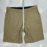 Tommy Hilfiger Chino Shorts - 36W 9L Beige Cotton
