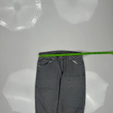 Dickies Cargo Carpenter Trousers - 32W 30L Grey Cotton