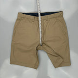 Tommy Hilfiger Chino Shorts - 34W 10L Beige Cotton
