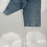 Unbranded Denim Shorts - 32W 8L Acid Wash Denim