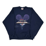 Cruise Line Disney Graphic Sweatshirt - 2XL Navy Cotton