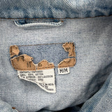 Wrangler Denim Jacket - Medium Light Wash Cotton