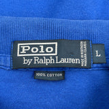 Polo By Ralph Lauren Polo Shirt - Large Blue Cotton