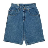 Lee Denim Shorts - 30W 13L Blue Denim