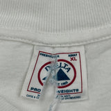 Single Stitch Attitude Delta T-Shirt - XL White Cotton