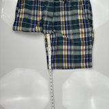 Tommy Hilfiger Checked Chino Shorts - 36W 10L Multicoloured Cotton