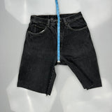 Rocawear Hip Hop Denim Shorts - 34W 13L Grey Cotton