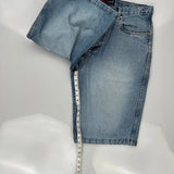 Phat Farm Denim Shorts - 34W 14L Blue Denim