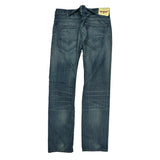 Buckle Back Levis Jeans - 34W 32L Blue Denim