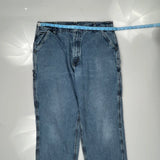 Carhartt Double Knee Carpenter Jeans - 36W 33L Blue Denim