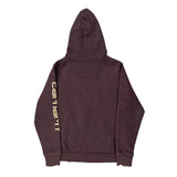 Carhartt Hoodie - Large Purple Cotton
