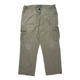 Lee Cargo Trousers - 36W 30L Beige Cotton
