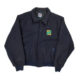 Rennoc Graphic Bomber Jacket - 2XL Navy Polyester