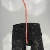 Dickies Double Knee Carpenter Jeans - 38W 30L Black Cotton