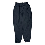 Reebok Track Pants - Small Black Nylon