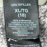 Age 13-14 The North Face Fleece Jacket - XL Grey Polyester