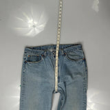 501 Levis Jeans - 36W 30L Light Wash Denim