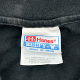 Rene Dickinson Colored Kids Hanes Single Stitch T-Shirt - XL Black Cotton