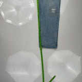 Carhartt Double Knee Jeans - 34W 29L Light Wash Cotton