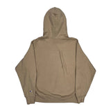 Reverse Weave Champion Hoodie - Large Beige Cotton