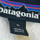 Patagonia Fleece Gilet - Medium Cream Polyester