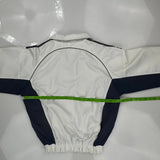 Adidas Track Jacket - Medium White Polyester