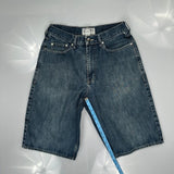 Champs Denim Shorts - 30W 13L Blue Cotton