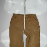 Carhartt Carpenter Pants - 35W 34L Brown Cotton