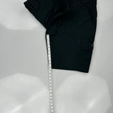Wrangler Cargo Shorts - 32W 10L Black Cotton