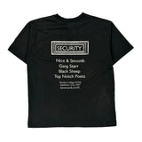 Hanes Single Stitch T-Shirt - 2XL Black Cotton Blend