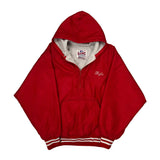 Oregon Game Spellout Windbreaker - Medium Red Nylon
