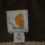 Carhartt Tall Jacket - 2XL Brown Cotton