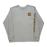 Fine Alpine Equipment The North Face Long Sleeve T-Shirt - 2XL Grey Cotton