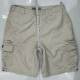 Lee Cargo Shorts - 36W 10L Beige Cotton