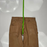Unbranded Carpenter Trousers - 34W 30L Brown Cotton
