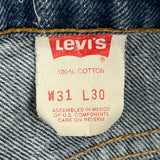 Levis Jeans - 28W 30L Blue Cotton