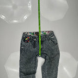 Rocawear Graphic Jeans - 32W UK 10 Multicoloured Cotton