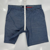 Tommy Hilfiger Chino Shorts - 36W 10L Blue Cotton